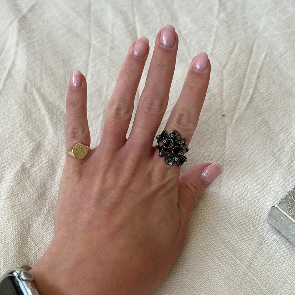 Turkish Import Evil Eye Ring - image 3